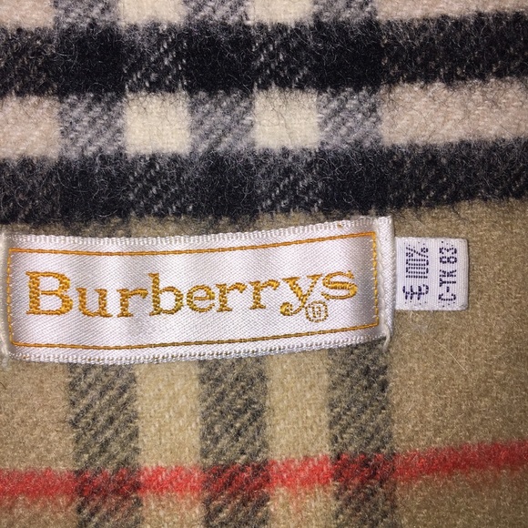 BURBERRY dbl thickness reversable LAMBSWOOL SCARF - Picture 2 of 6